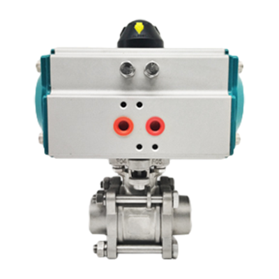 V&aacute;lvula de esfera de solda pneum&aacute;tica